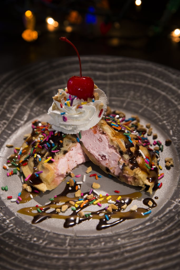 Waffle Ice Cream Pocket Sundae
