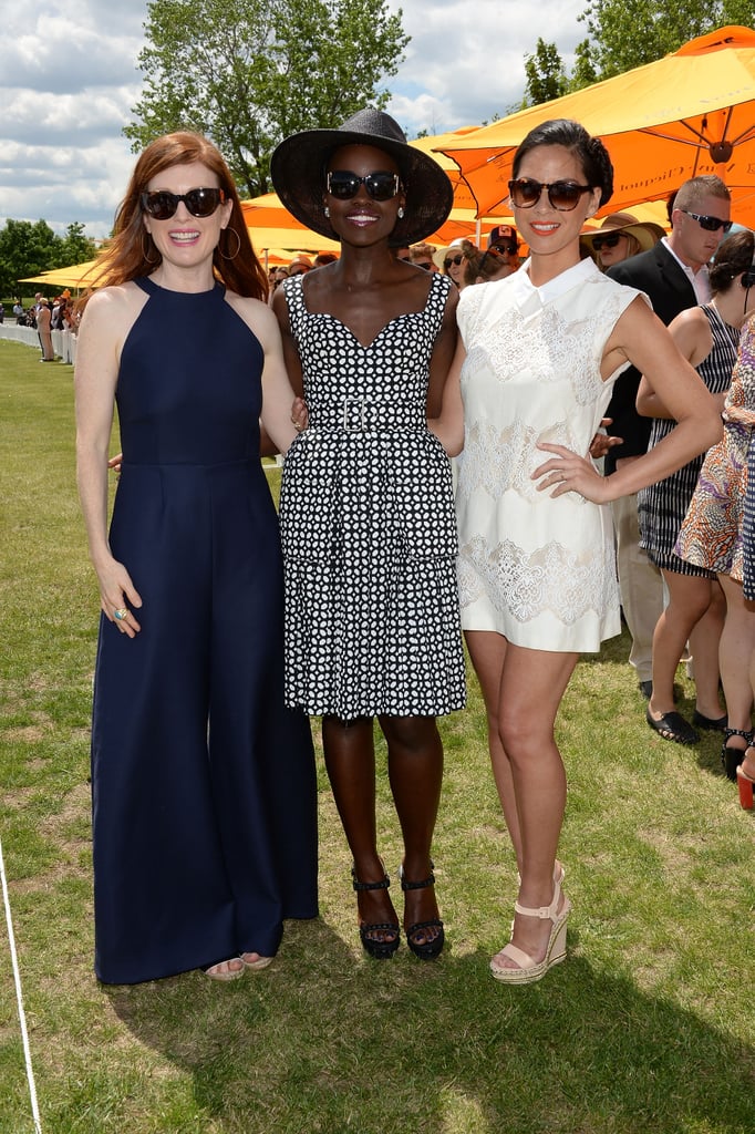 Julianne, Lupita, and Olivia were all smiles.