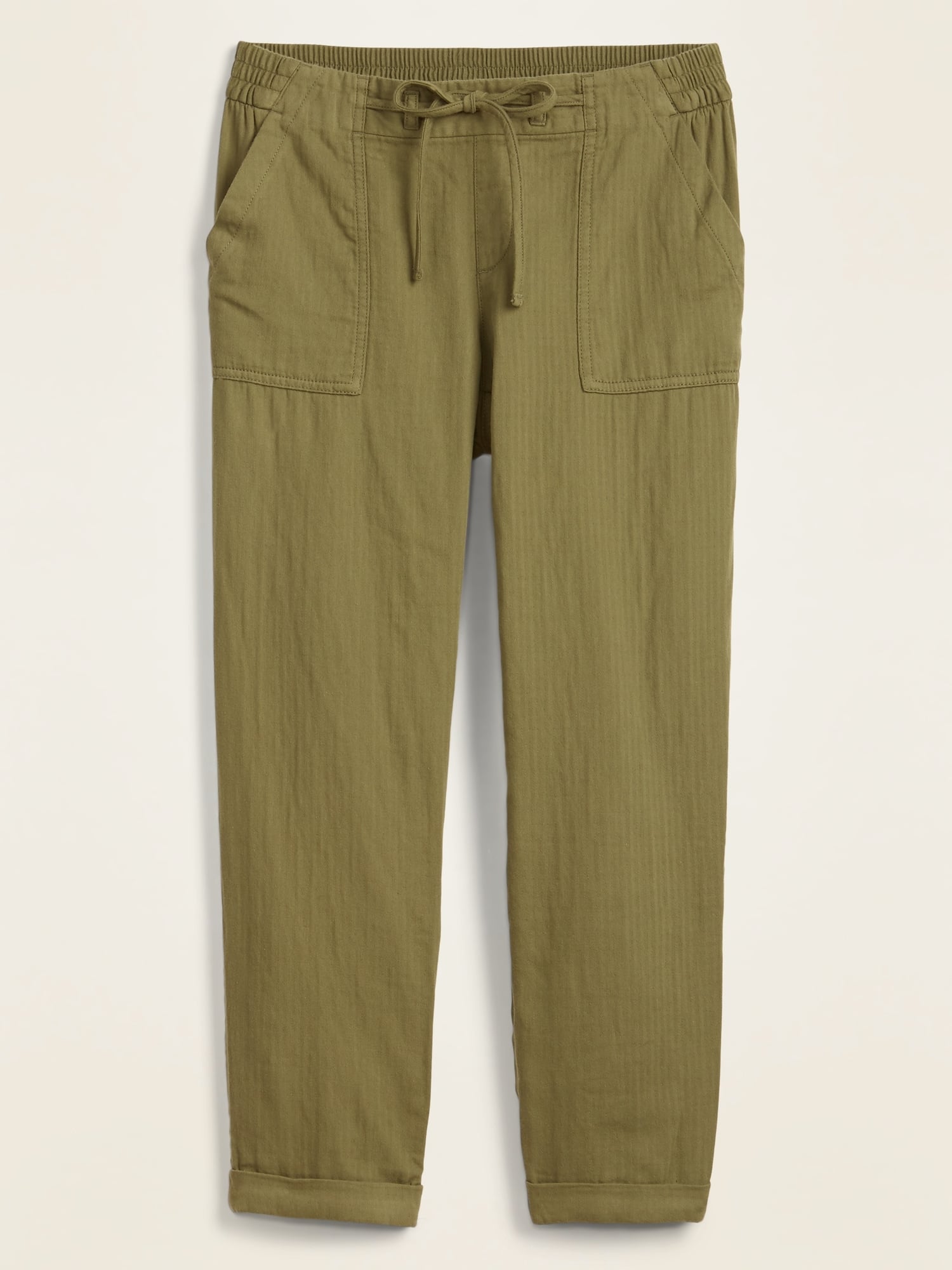 old navy soft twill utility pants