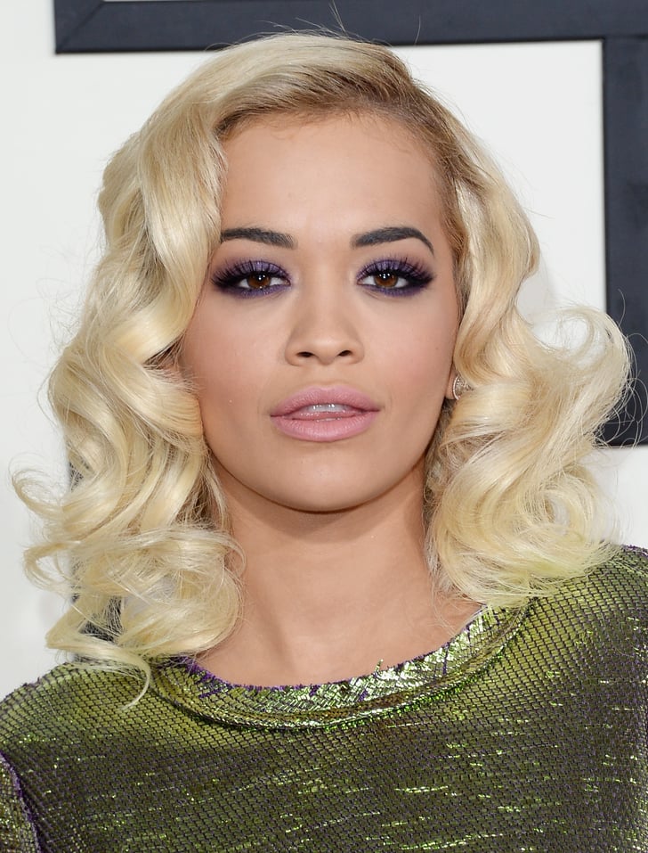 Rita Ora's Hair and Makeup at the Grammys 2014 | POPSUGAR Beauty