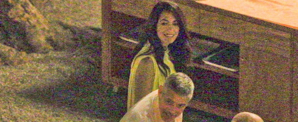 Amal Clooney Yellow Dress in Lake Como