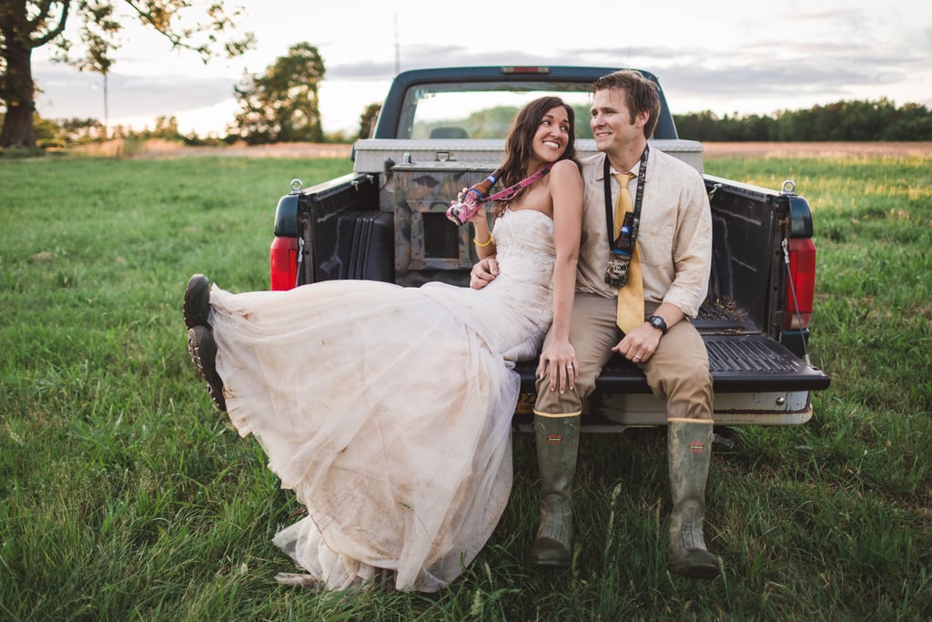 Muddy Trash-the-Dress Shoot