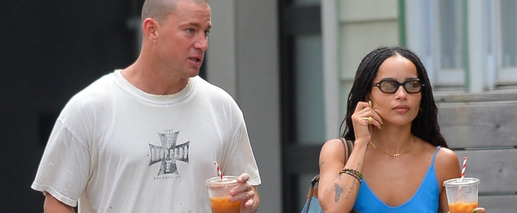We Solved 1 Zoë Kravitz and Channing Tatum Related Mystery: The Source of Her Slip Dress