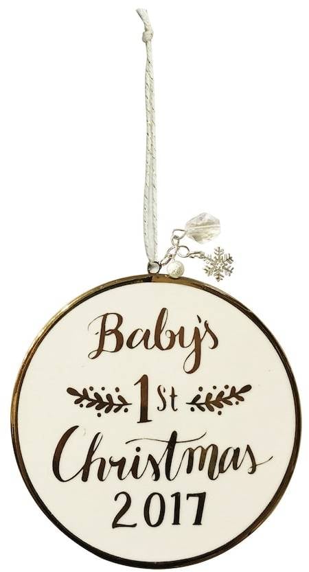 Lauren Conrad Baby's 1st" Christmas Ornament