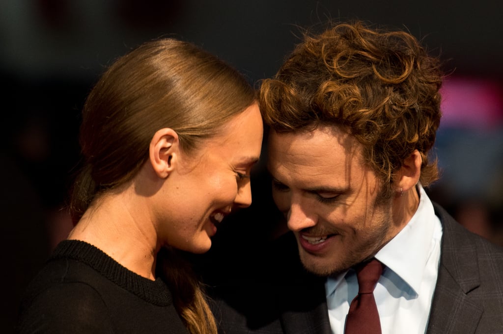 Sam Claflin and Laura Haddock Cute Pictures