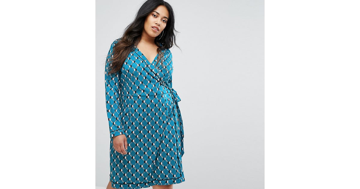uttam boutique wrap dress