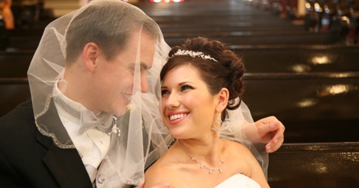 Me On My Wedding Day