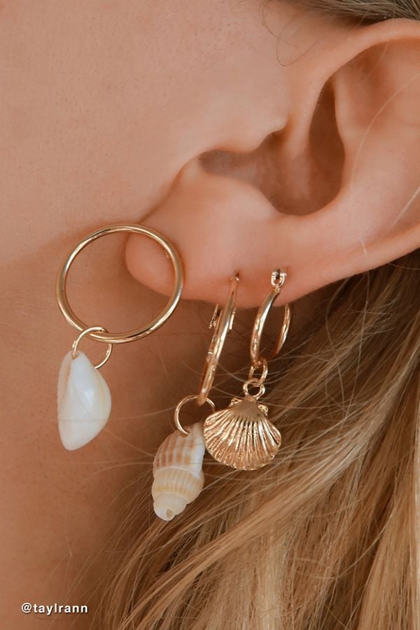 Summer Essentials Mini Hoop Earring Set