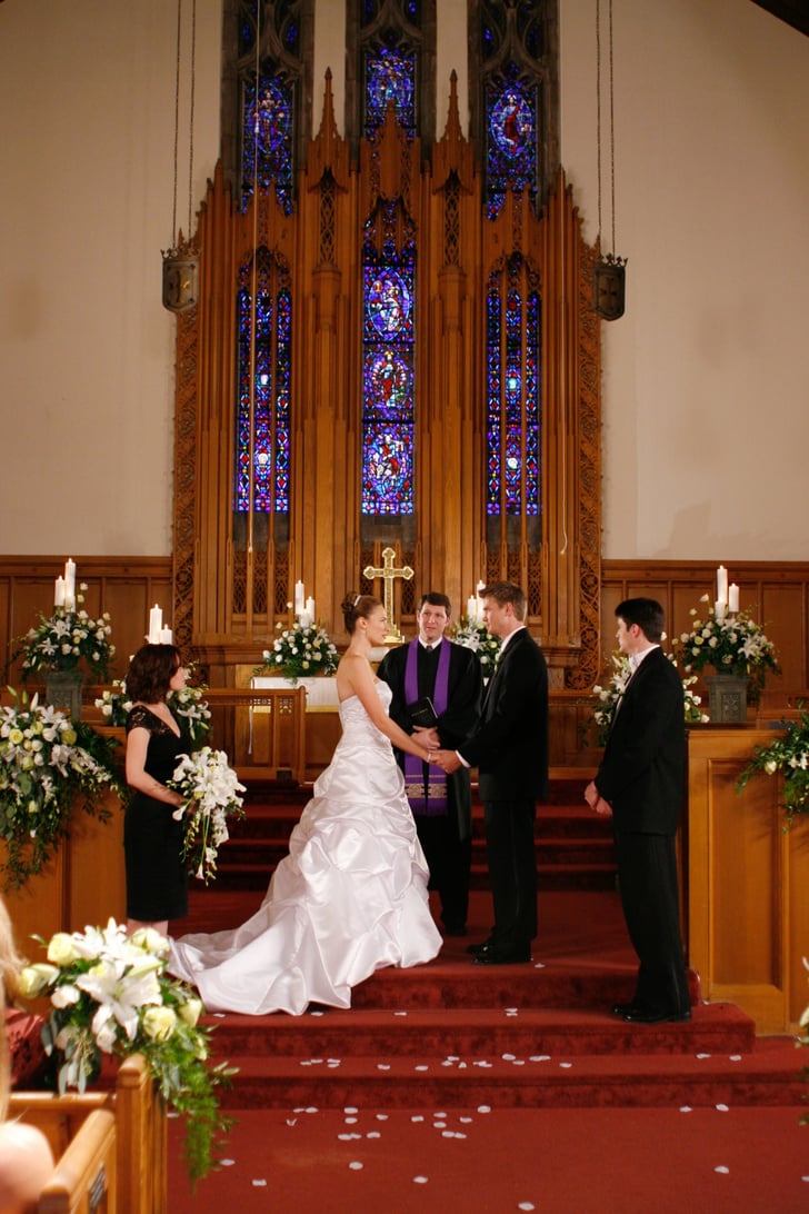 Lucas and Lindsey's Wedding One Tree Hill Wedding Pictures POPSUGAR