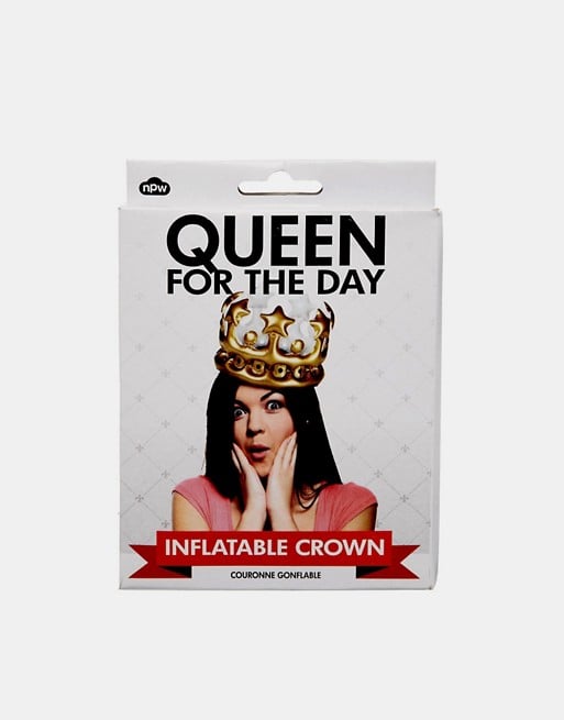 NPW Queen For the Day Inflatable Crown ($5)