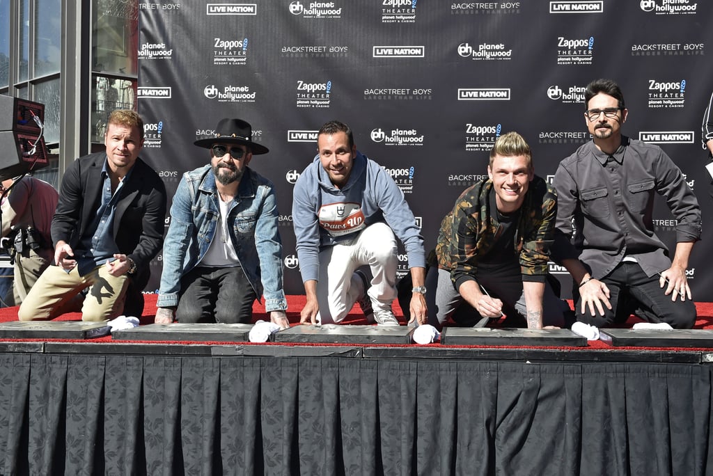 April: They Were Honoured at Their Handprint Ceremony in Las Vegas