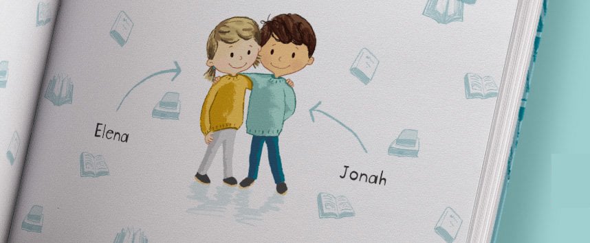 A Tale of Two Personalized Children's Book For Best Friends