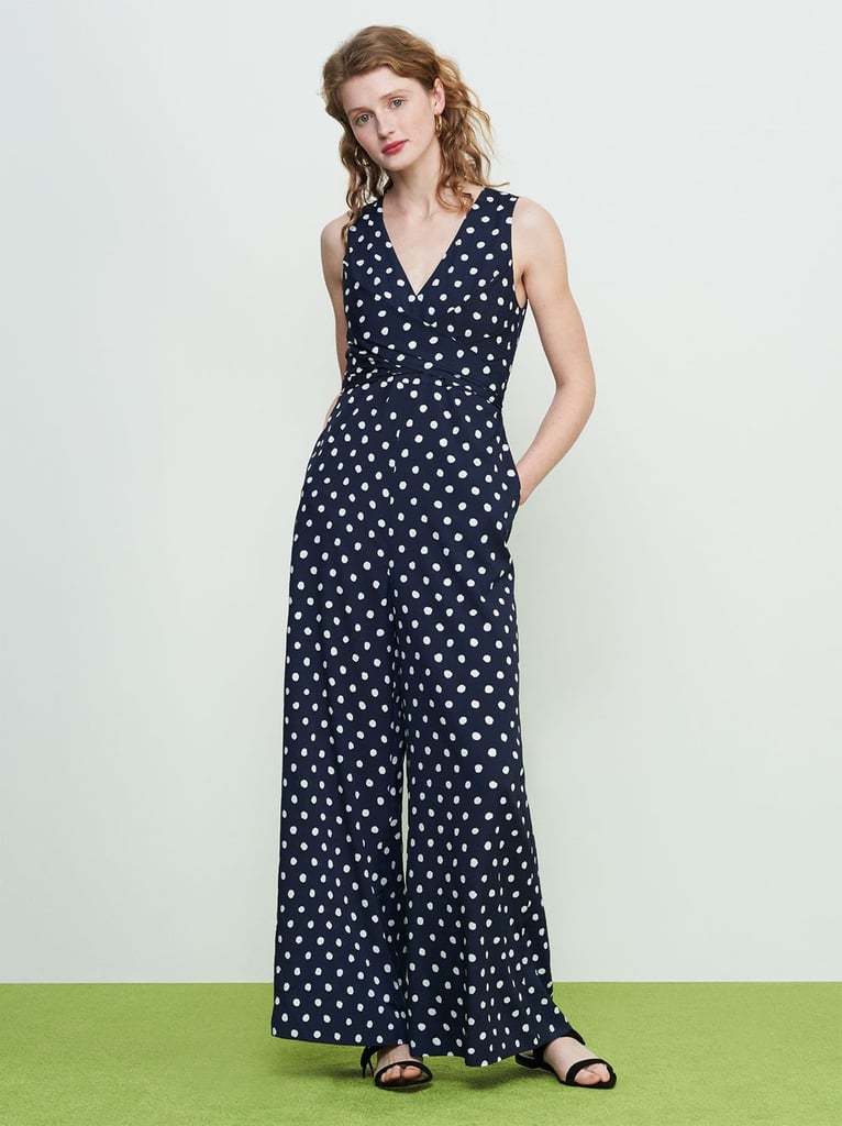 Kitri Studio Wayne Navy Polka Dot Jumpsuit (£125)