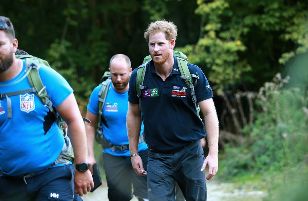 Prince Harry Walking the Wounded's Walk of Britain