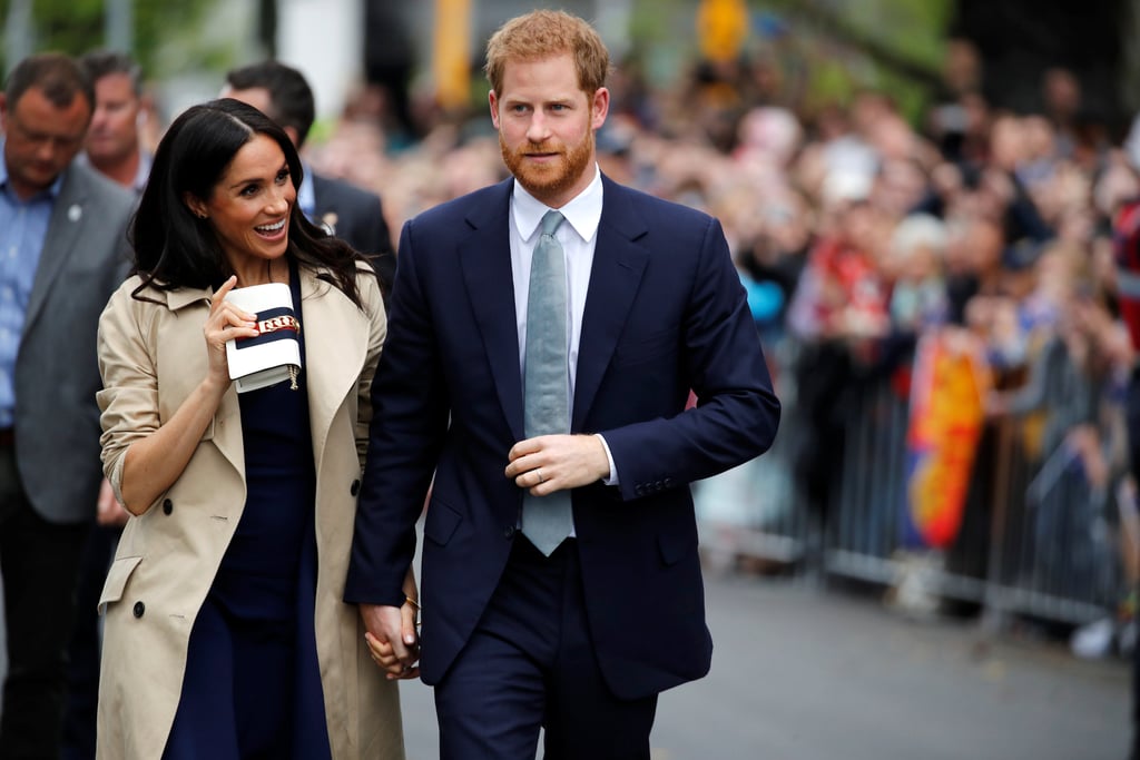 Meanwhile, Meghan might splurge on something she can keep in her wardrobe forever, like this Gucci clutch that she showcased during her visit to Australia.