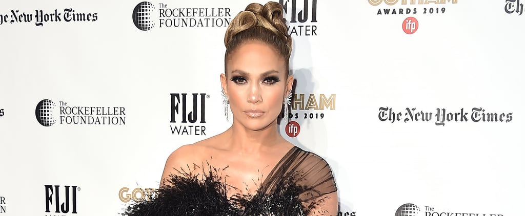 J Lo's Sultry, Sheer Ralph & Russo Gown Is Fierce and Fitted in All the Right Places