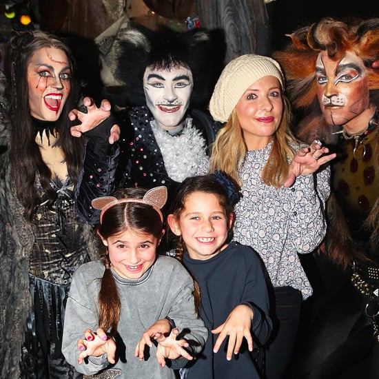 Sarah Michelle Gellar and Daughter at Cats Play in NYC 2017