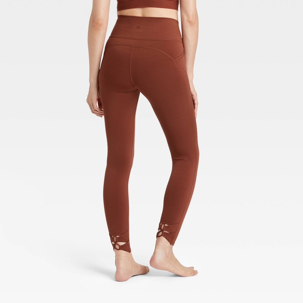 Leggings With Fun Details: All in Motion Contour Flex Lace-Up Leggings