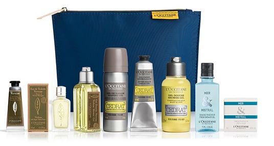 L'Occitane 8-Piece Men's Groom on the Go Collection