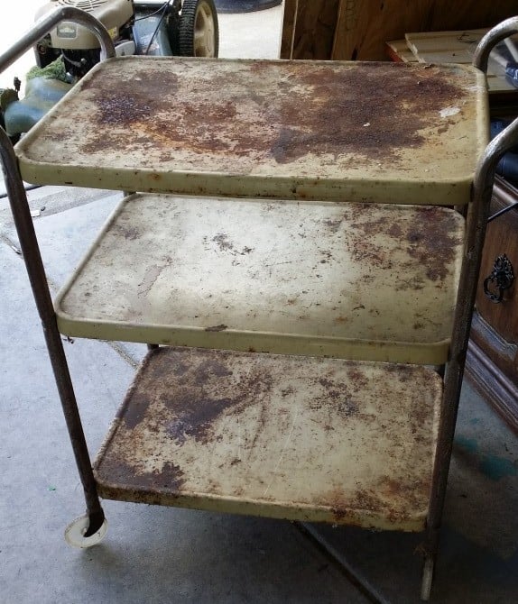 Affordable Bar Cart Hack