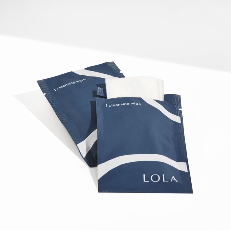 Lola Cleansing Wipes Packets