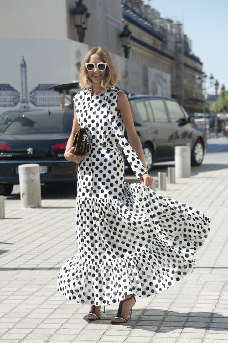 Ruffled Polka Dots | Maxi Dress Outfit Ideas | POPSUGAR Fashion Photo 2