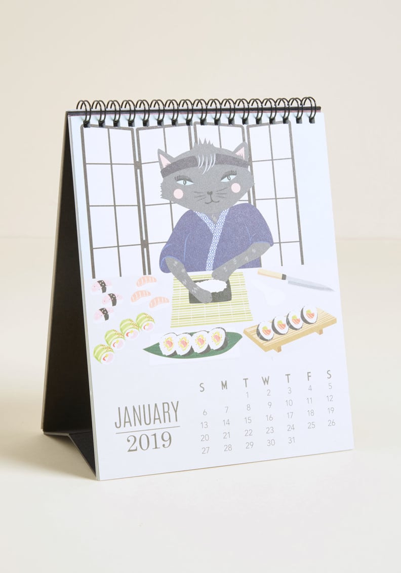 Paper Source Do It Year-self 2019 Desk Calendar