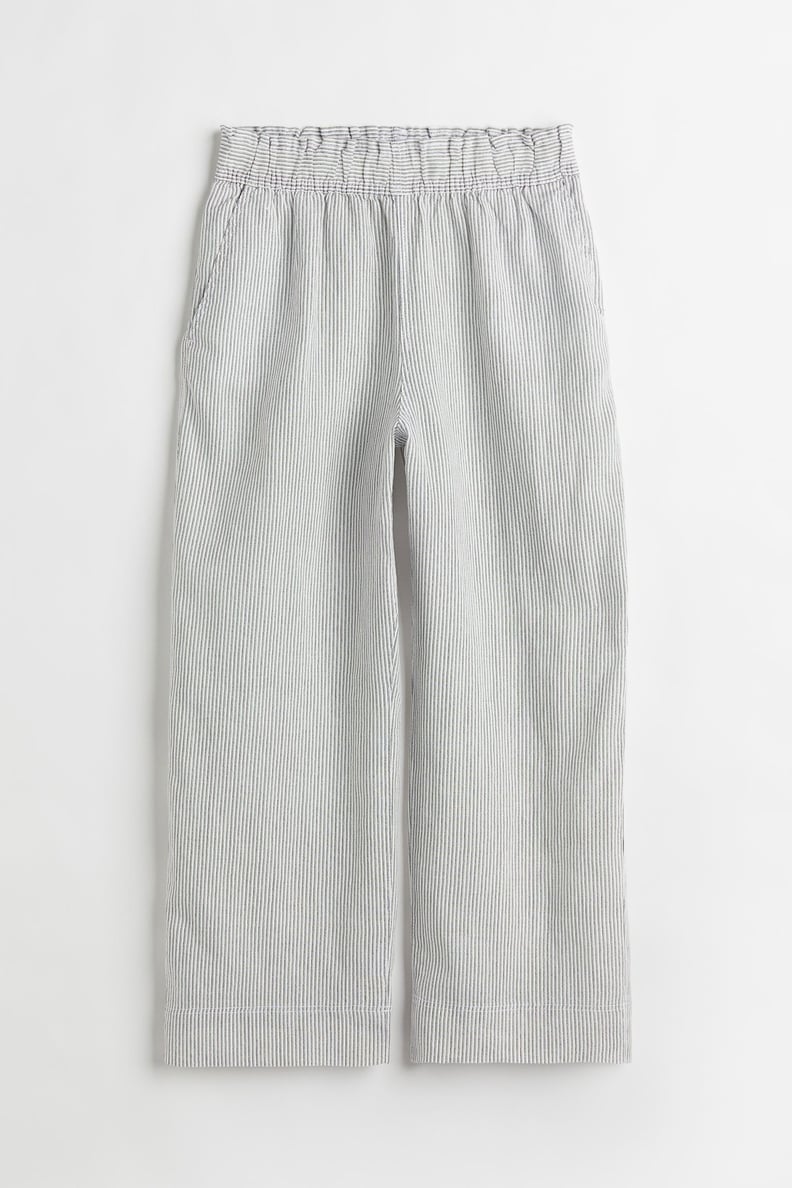 H&M Ankle-Length Linen Pants