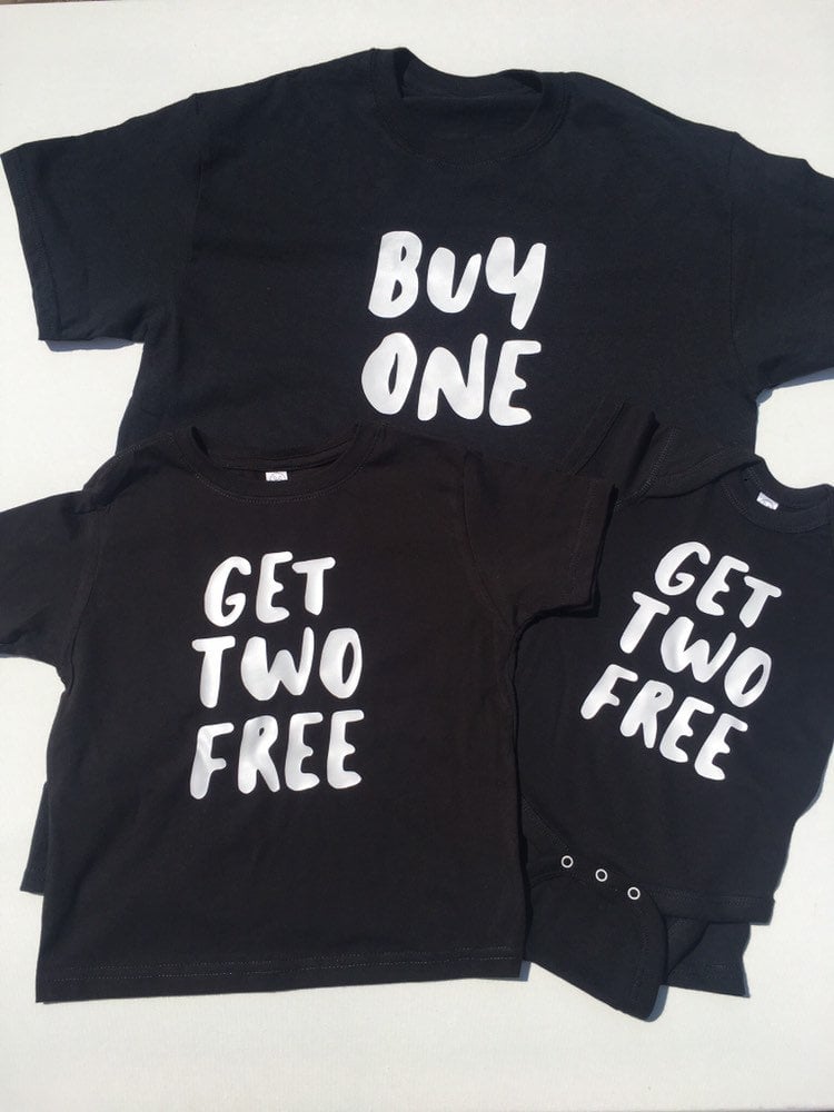 Buy One Get Two Free Shirt And Onesies Set 24 Baby Shower Gift Ideas For Parents Expecting Twins Popsugar Family Photo 13