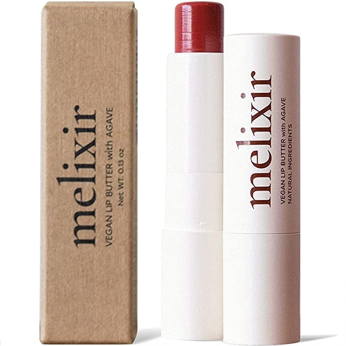 A Moisturizing Tinted Lip Balm: Melixir Vegan Lip Butter