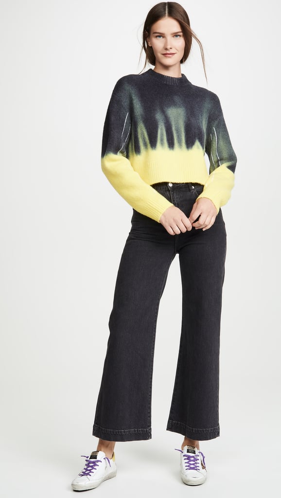 Proenza Schouler PSWL Dip Dye Crew Neck Sweater