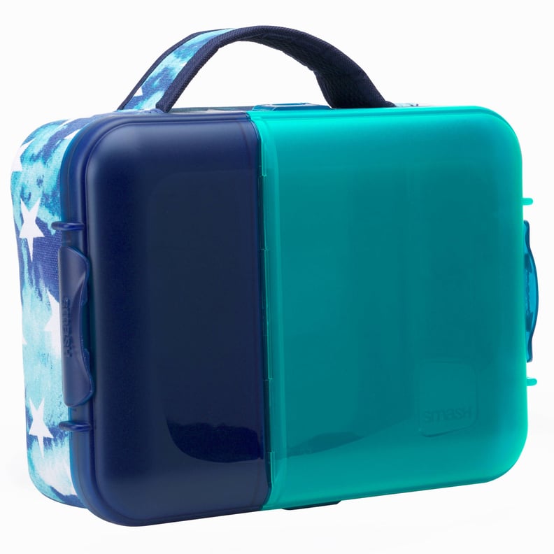 Smash Wear Kids Stars Lunch Box — Navy and Cyan