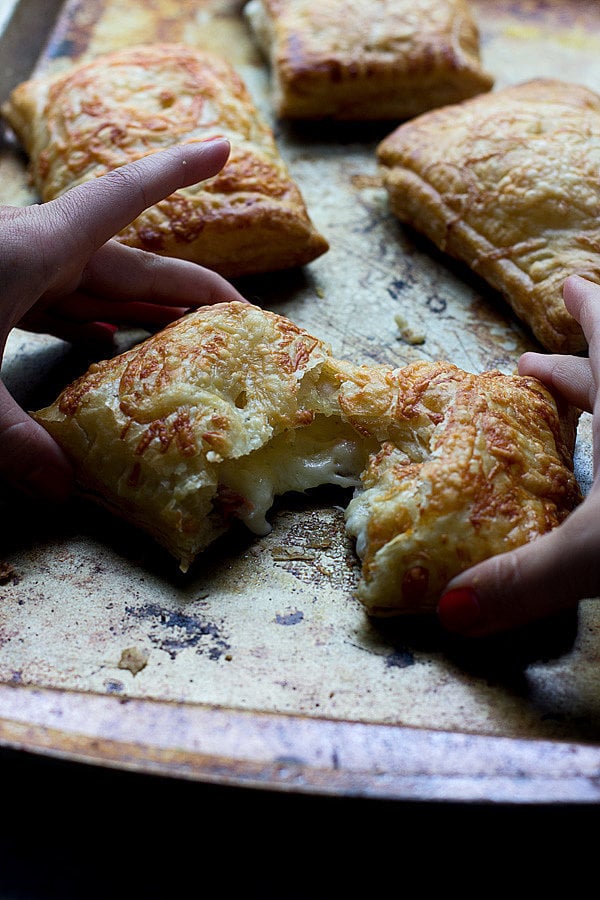 Croque Monseiur Puff Pastry Pop-Tarts