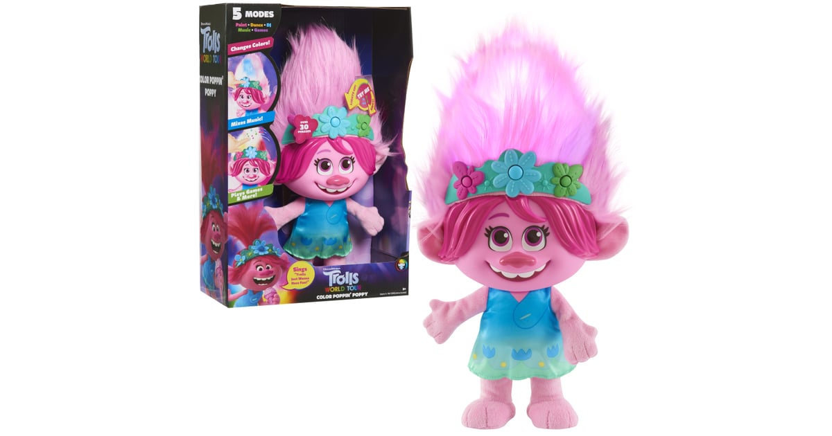 trolls colour poppin poppy