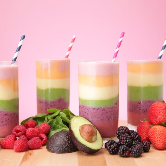 How to Make a Rainbow Smoothie