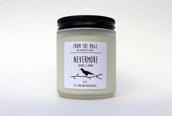 Nevermore candle