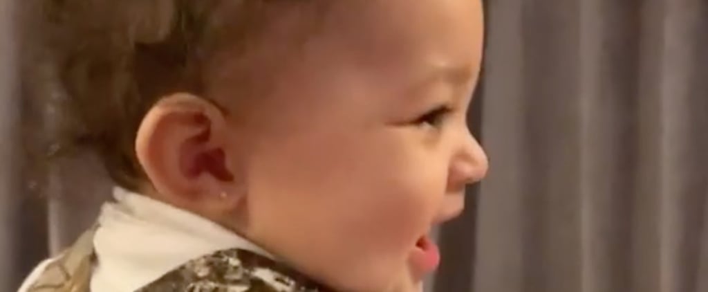 Stormi Webster Dancing to Travis Scott Performance Video
