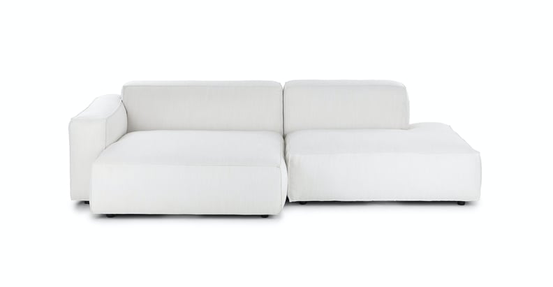 Solae Chill White Left Sectional