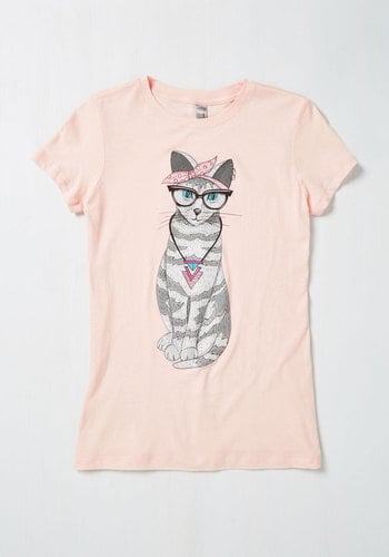Sharp Shirter Downtown Tabby Tee ($30) | Cat Shirts | POPSUGAR Pets Photo 7