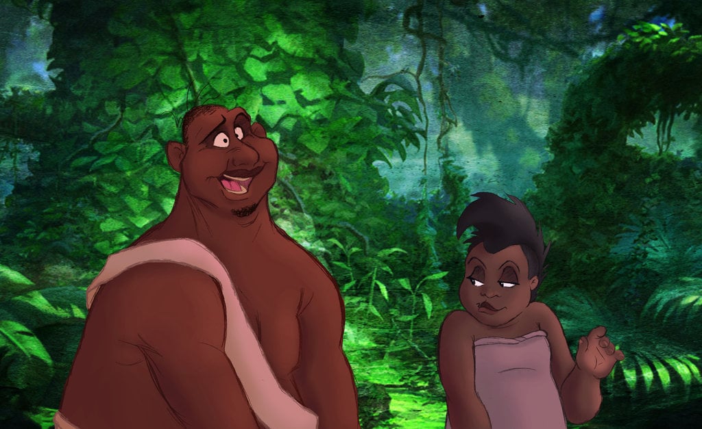 Tarzan Humanized Disney Characters As Humans In Art Popsugar Love And Sex Photo 11