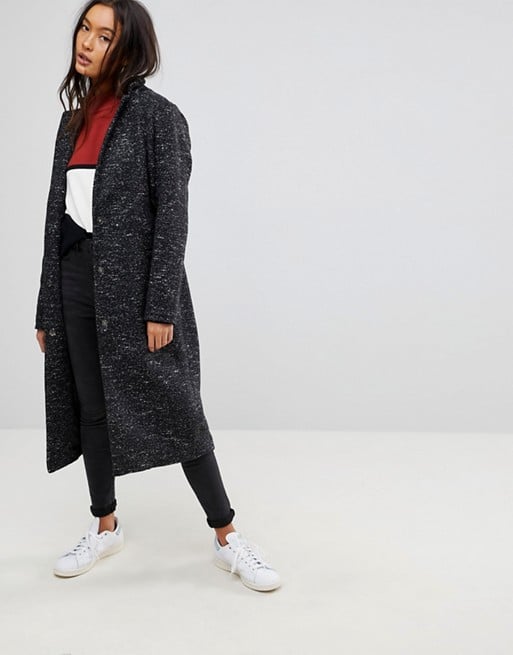 ASOS Oversized Coat in Textured Fabric