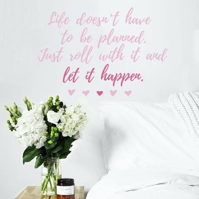 Quote Peel-and-Stick Decal