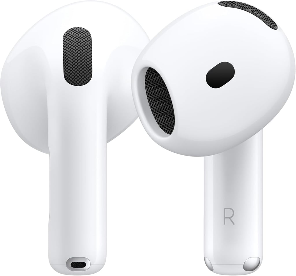 Apple AirPods 4 Wireless Earbuds ($99, originally $179)
With two listening modes (active noise cancellation and adaptive audio), you can easily switch between shutting everything out or tuning into your surroundings. The improved sound quality and voice isolation also make taking calls in any environment totally doable.