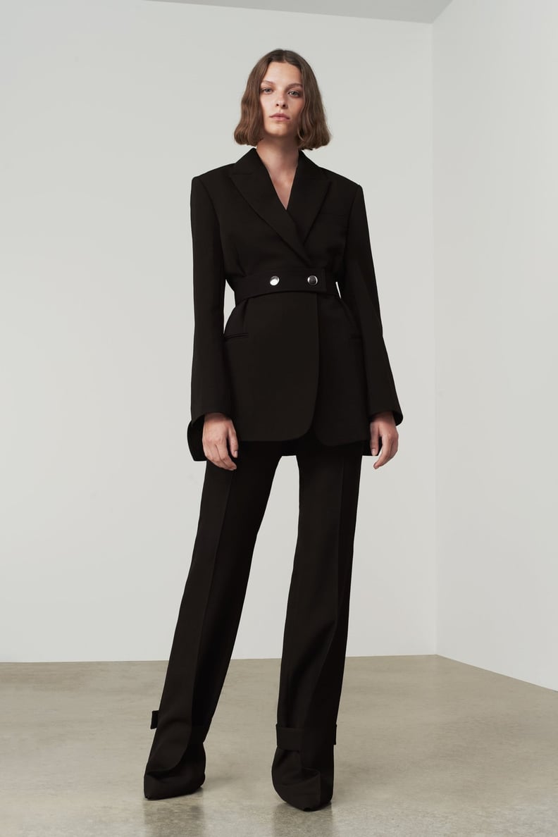 Victoria Beckham Stirrup Pants in New York November 2018 | POPSUGAR Fashion