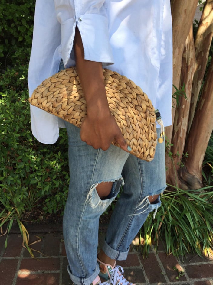 Etsy Straw Clutch