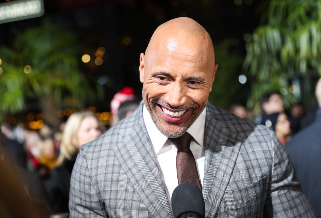 Dwayne Johnson on Jumanji Press Tour Pictures 2017