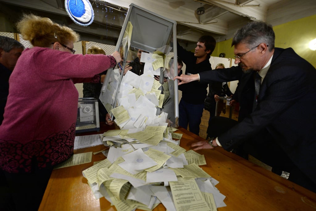 On Sunday, the vote went ahead despite international objections. Officials in Crimea said 97 percent of voters backed leaving Ukraine to join Russia. The referendum was called quickly by pro-Russia officials in the region.