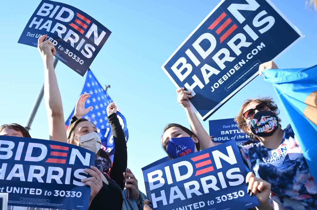 Crowds Celebrate Joe Biden and Kamala Harris's Win | Photos