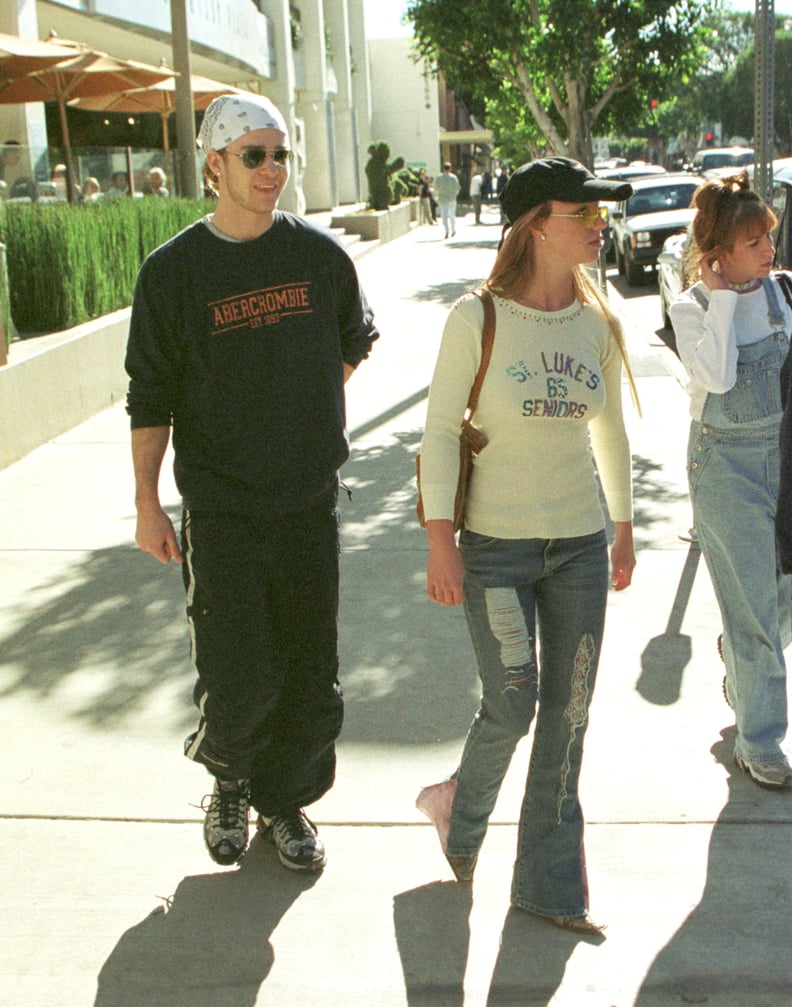 And She Even Wore a Pair While Out With Justin Timberlake in 2001
