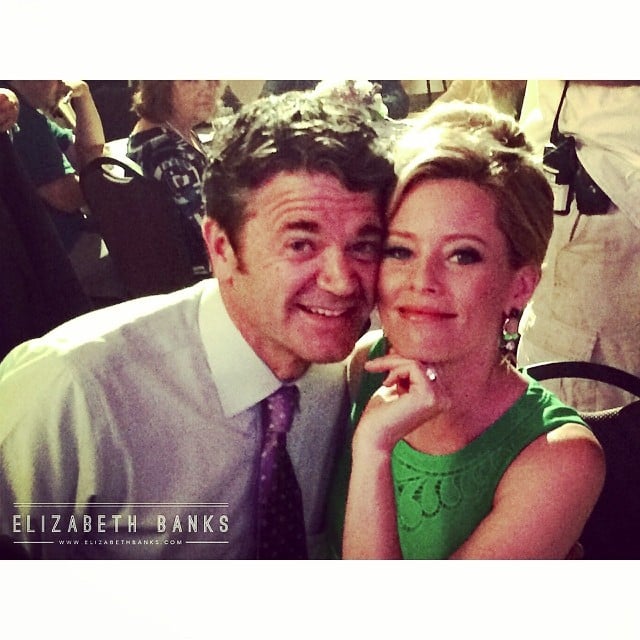 Yes! Banks showed us that John (John Michael Higgins) and Gail would be making another appearance.
Source: Instagram user elizabethbanks